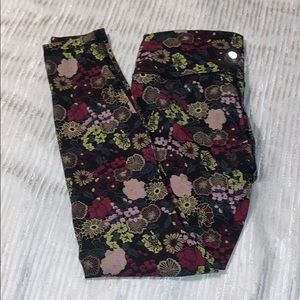 Lululemon floral leggings